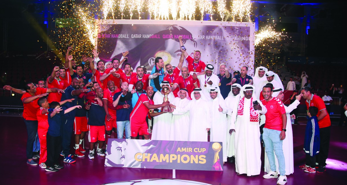 Al Arabi will feature in this year’s Asian Football League Handball Championships as reigning Amir Cup champions. 