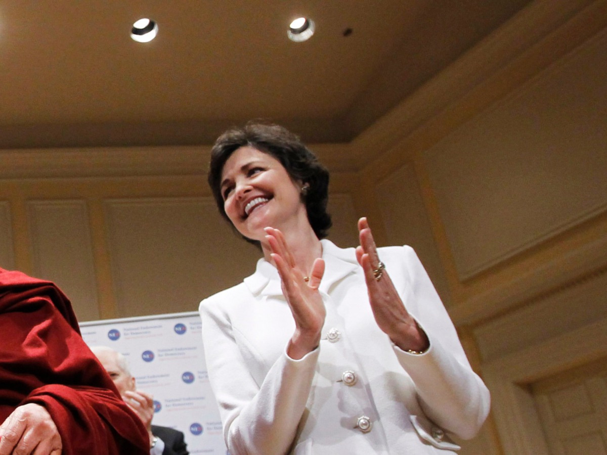 Judy Shelton. (Reuters/Jason Reed)   