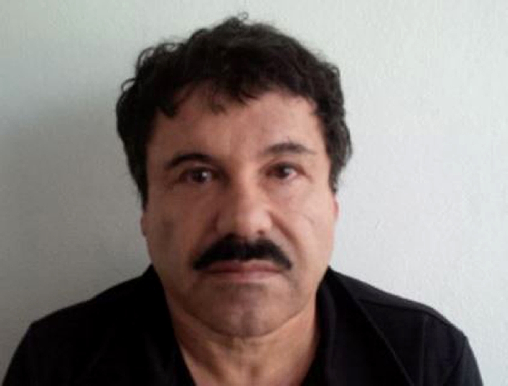 Mexican drug trafficker Joaquin Guzman Loera, aka 