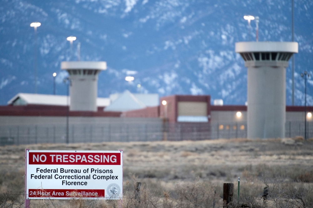 A view of the United States Penitentiary Administrative Maximum Facility, also known as the ADX or 