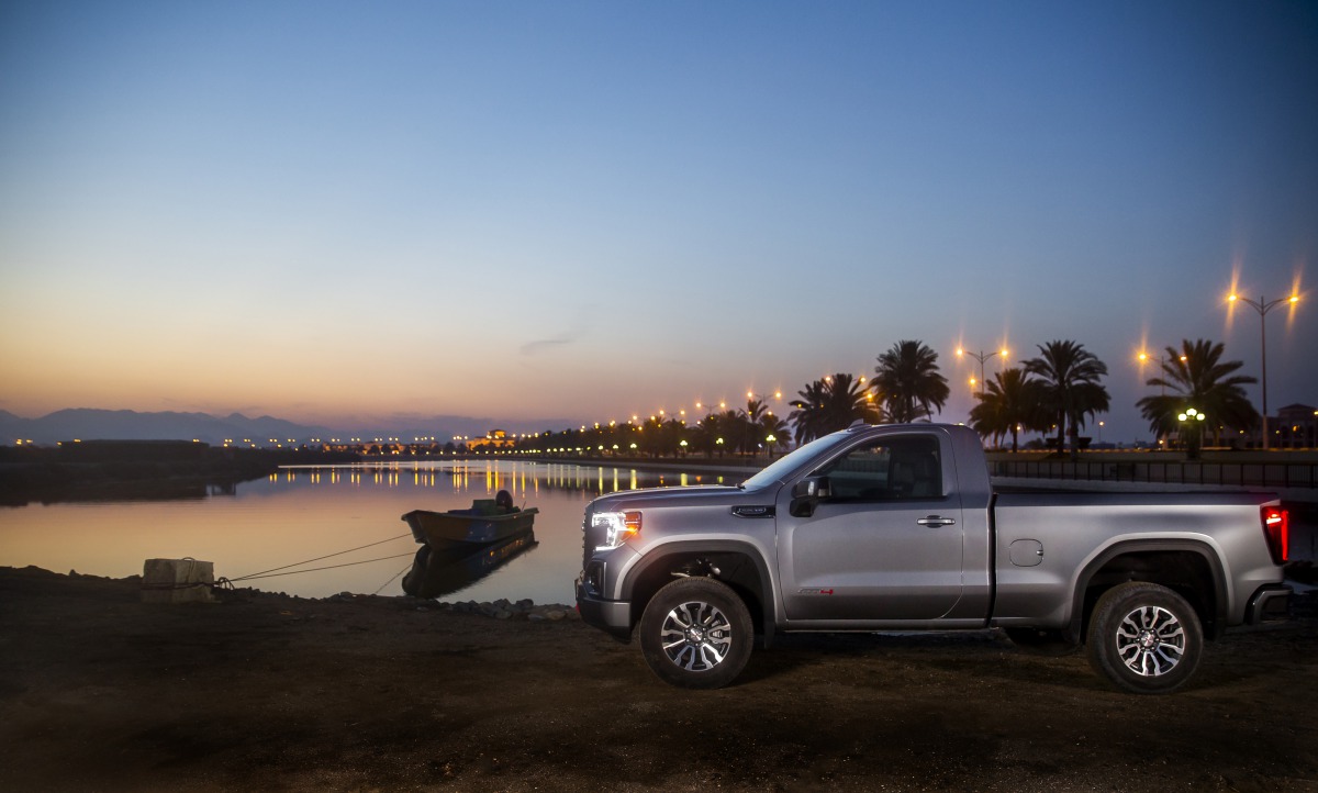 The all-new 2019 GMC Sierra regular cab. 