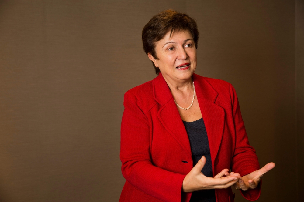 Kristalina Georgieva (AFP / DOMINICK REUTER/File photo)