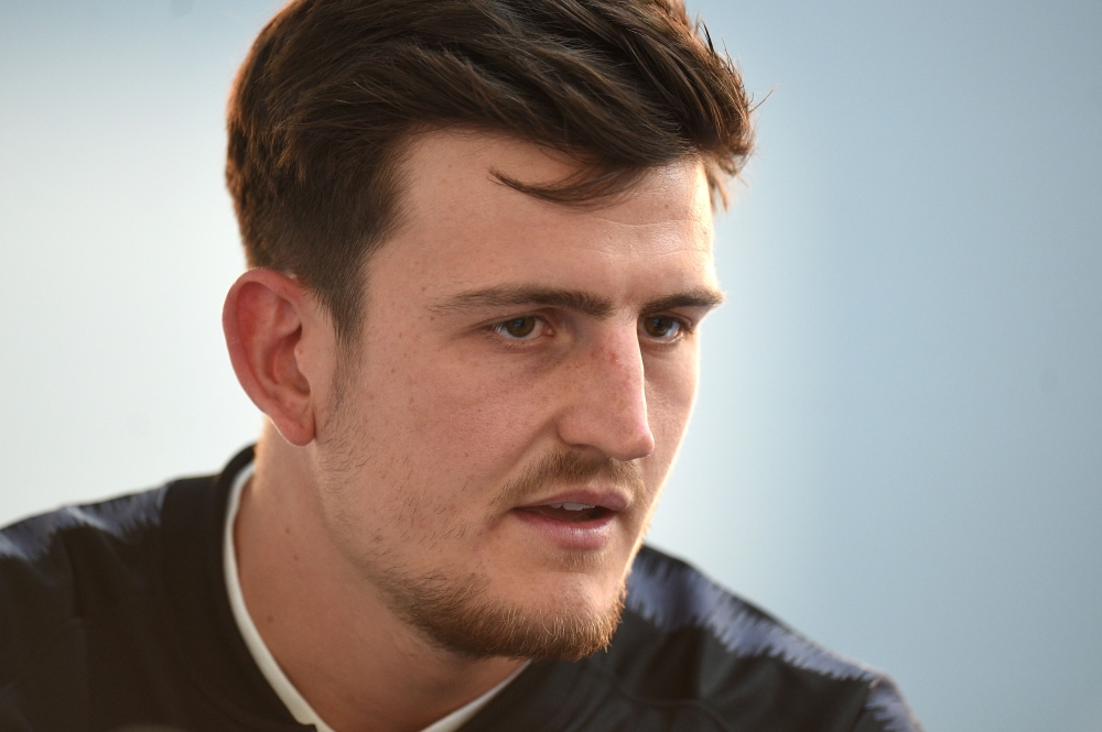 England's defender Harry Maguire 