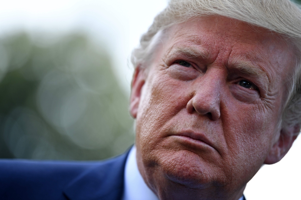 US President Donald Trump
