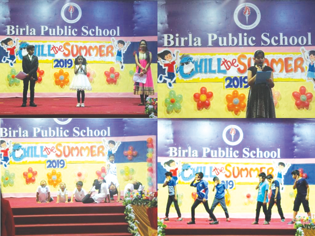 The valedictory function of the Summer Camp at BPS. 