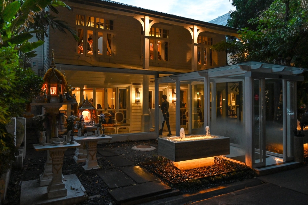 A general view shows Gaggan, a restaurant run by chef Gaggan Anand, in Bangkok on August 8, 2019. The restaurant will have its final service on August 24. (AFP / Mladen ANTONOV)