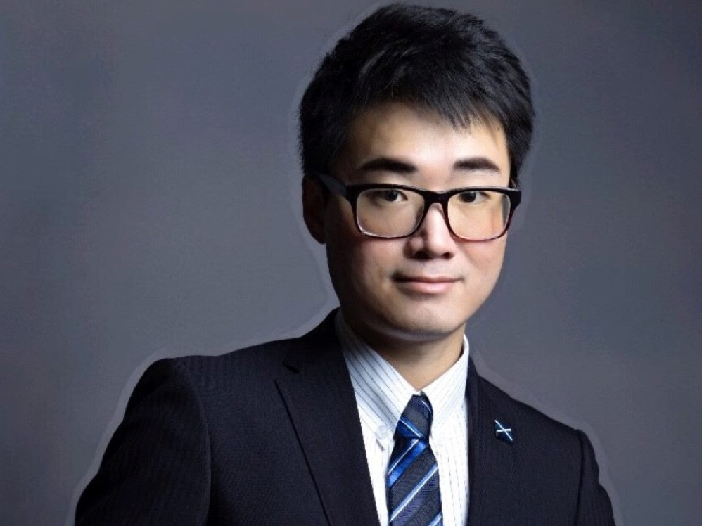 Simon Cheng, a staff member of Britain’s consulate in Hong Kong, who was reported missing by local media after visiting the neighbouring mainland city of Shenzhen, is seen in an unknown location in this undated photo obtained from the Facebook page 