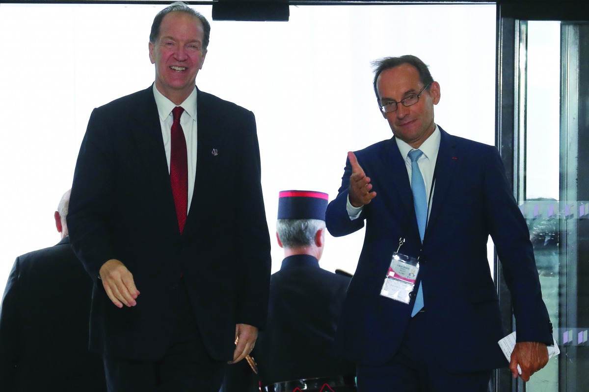 World Bank chairman David Malpass arrives in Biarritz, south-west France on August 25, 2019, on the second day of the annual G7 Summit attended by the leaders of the world's seven richest democracies,  AFP / Pool / Ludovic Marin