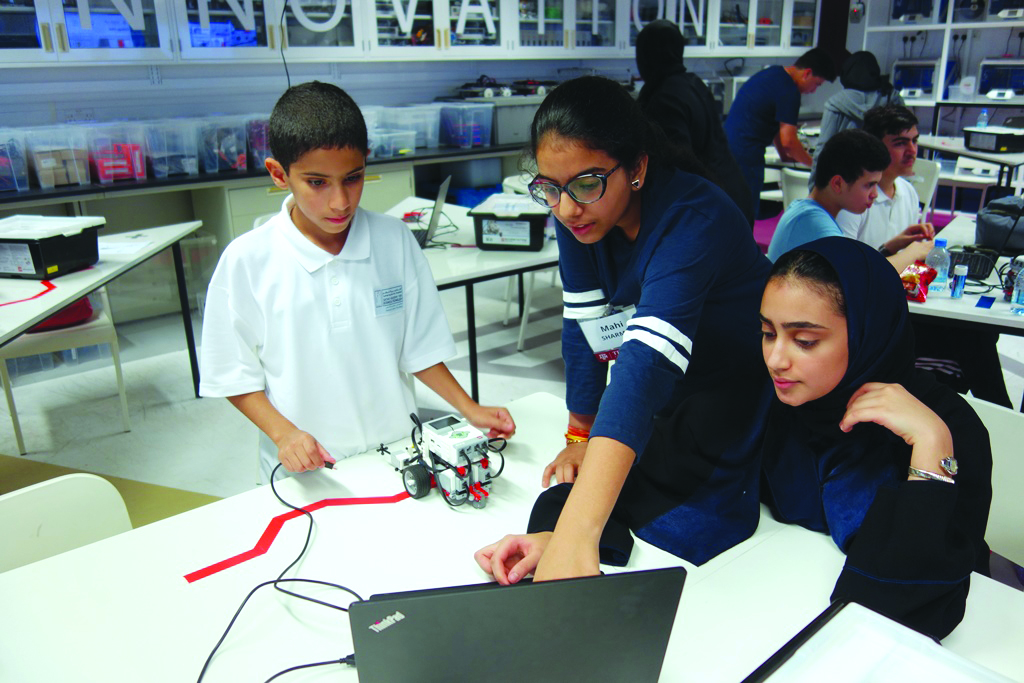 The incoming students of QAST at the STEM Hub. 