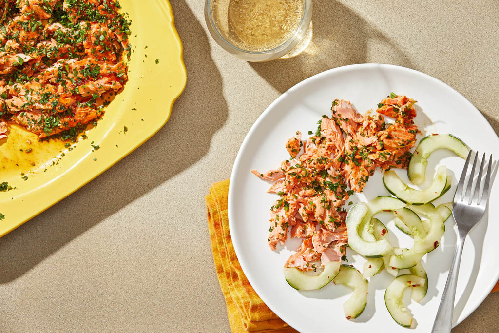 Salmon With Sriracha and Lime. Tom McCorkle for The Washington Post.