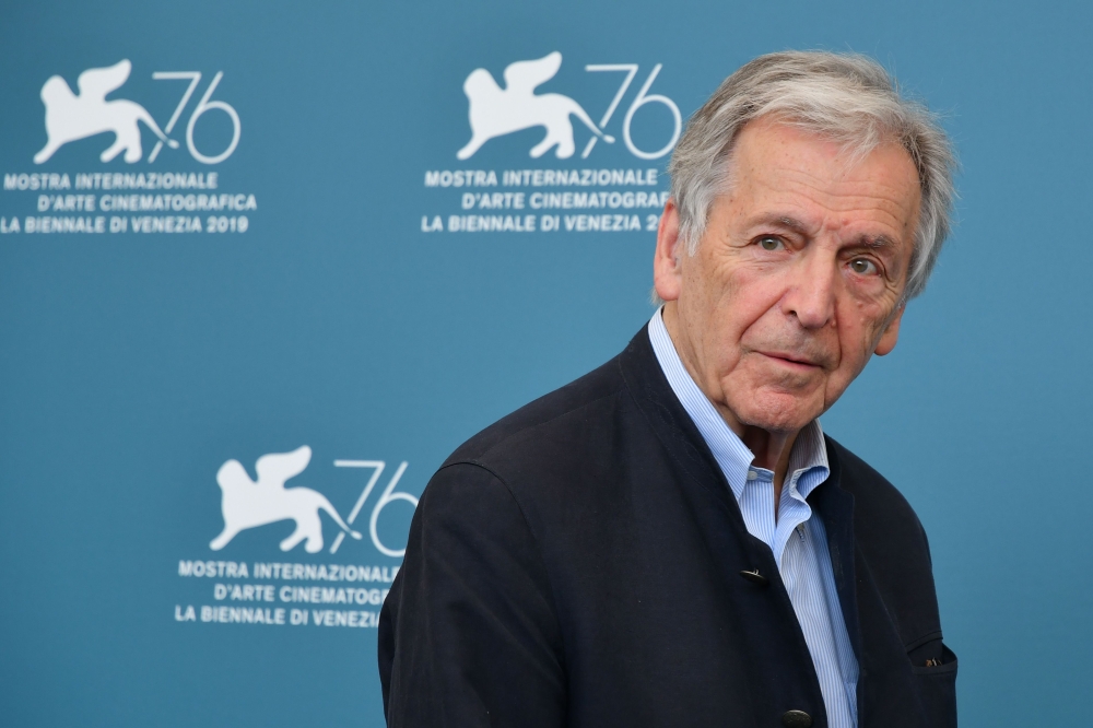 French-Greek director Costa-Gavras attends a photocall for the film