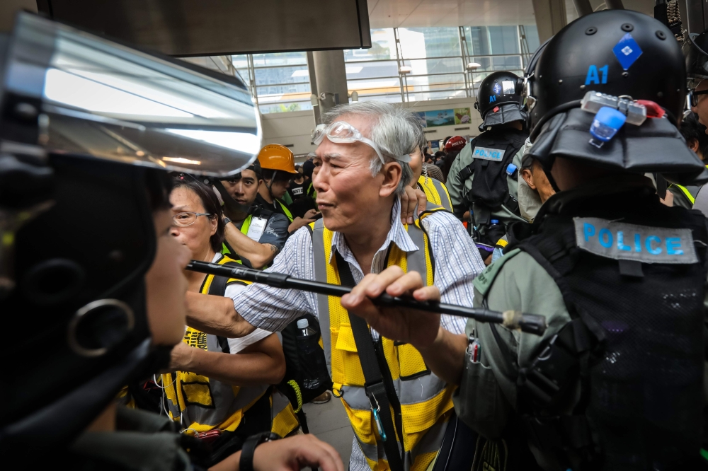 This picture taken on September 7, 2019 shows 