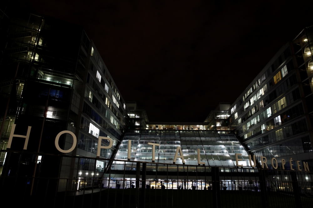 A general view shows the hospital Georges Pompidou where former Formula One world champion Michael Schumacher has been admitted, in Paris, France, September 9, 2019. Reuters/Benoit Tessier
