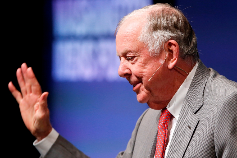 Energy investor T Boone Pickens in Washington October 29, 2014. Reuters/Jonathan Ernst