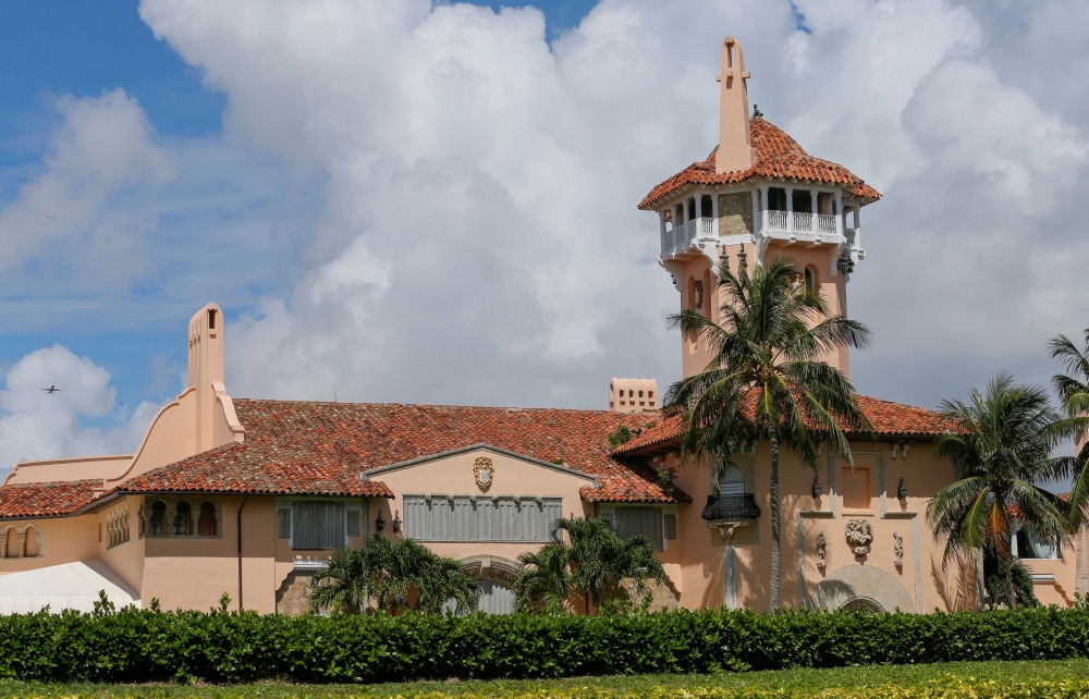 Donald Trump's Mar-a-Lago Club is shown in Palm Beach, Florida, U.S., August 31, 2019. Reuters/Joe Skipper