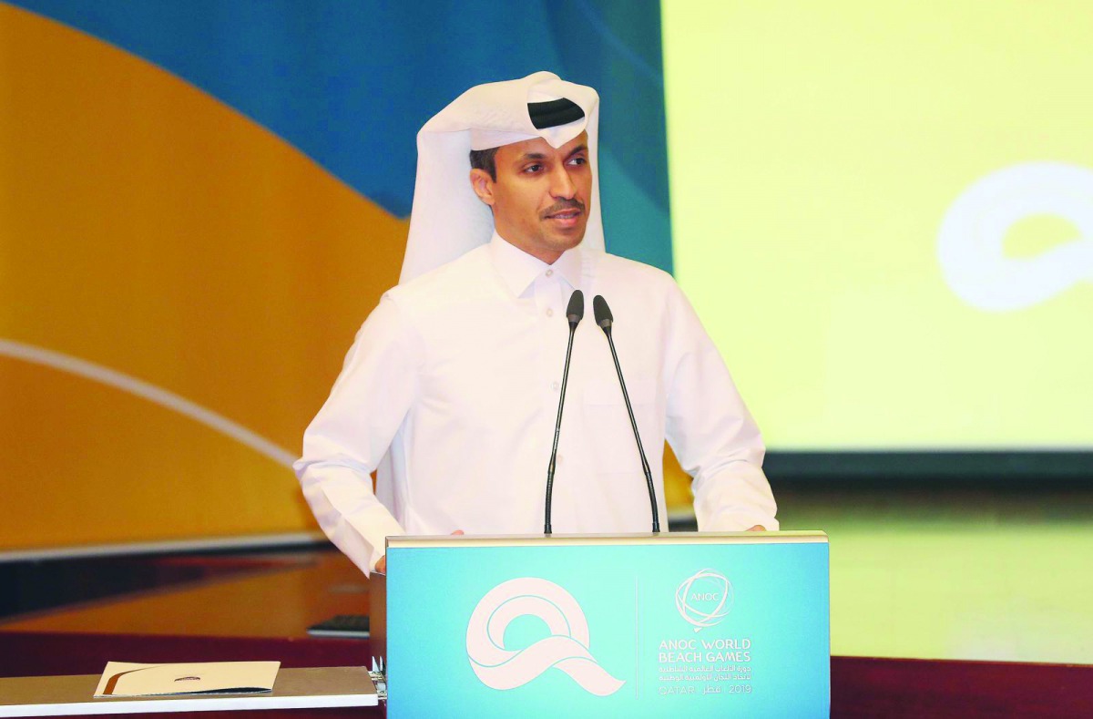 Qatar Olympic Committee Secretary General Jassim bin Rashid Al Buenain 