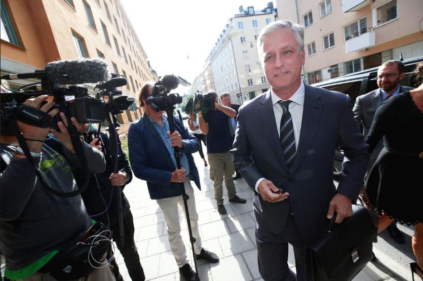 US Special Presidential Envoy for Hostage Affairs Robert C. O'Brien (TT News Agency/Fredrik Persson via Reuters / File Photo)