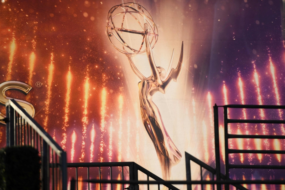 An Emmy Awards statue is pictured ahead of the 71st Emmy Awards on September 21, 2019, in Los Angeles, California. / AFP / Robyn Beck