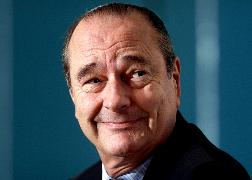 Former French President Jacques Chirac (REUTERS/Charles Platiau/File Photo)