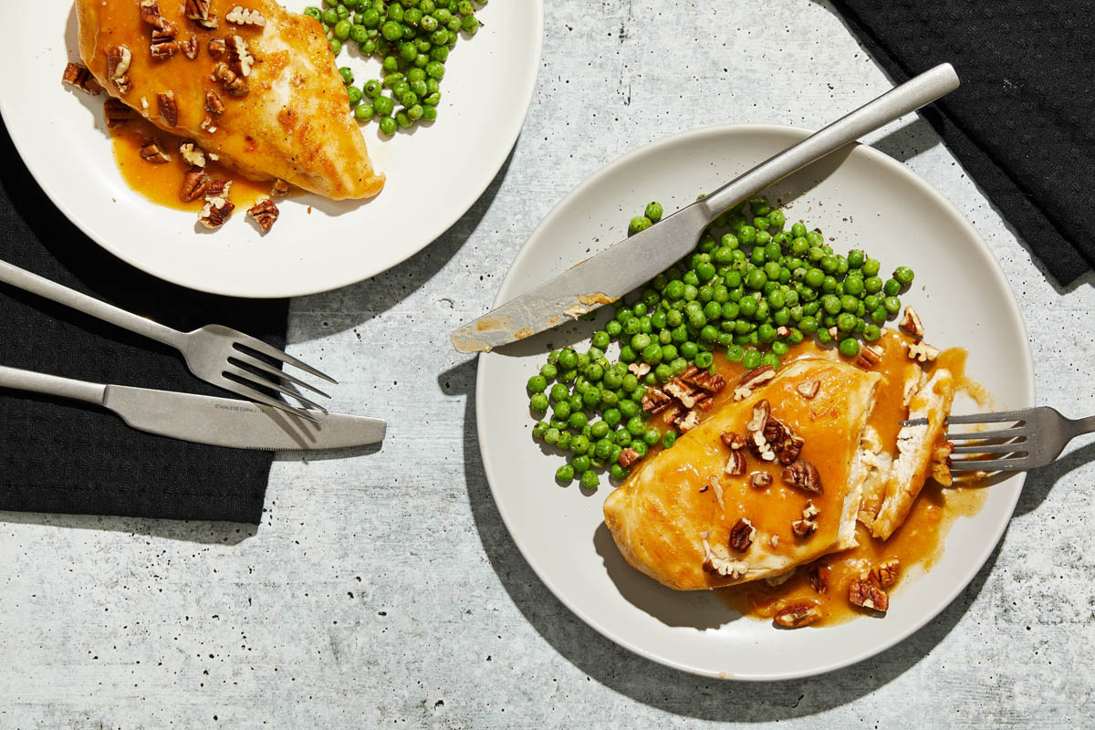  Orange Pecan Chicken. Photo by Tom McCorkle for The Washington Post. 