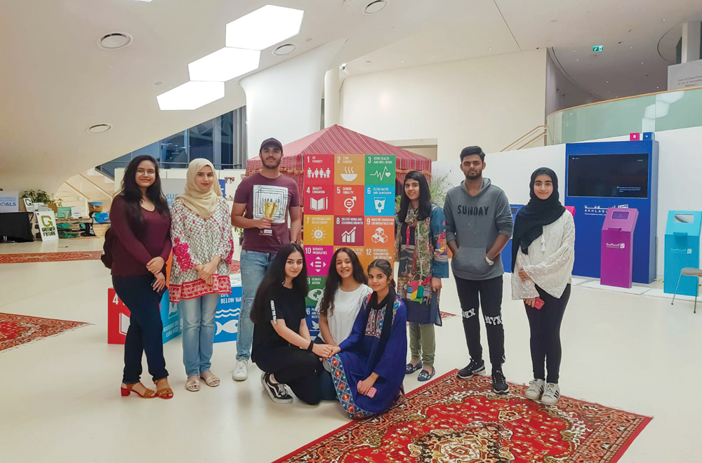 PISQ students during their participation in Maker Majlis, a Youth Development Program.