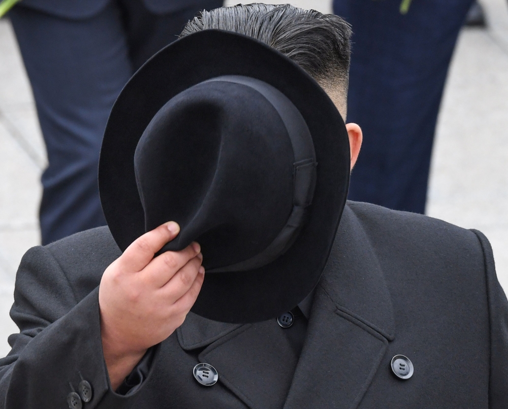 North Korean leader Kim Jong Un attends a wreath-laying ceremony at a WWII memorial in the far-eastern Russian port of Vladivostok on April 26, 2019. AFP / Kirill Kudryavtsev