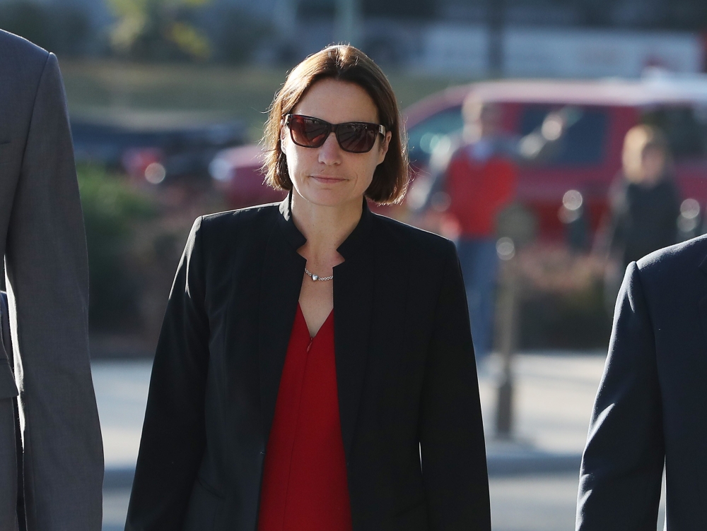 Fiona Hill, former senior director for European and Russian affairs on the National Security Council, arrives on Capitol Hill for a hearing at the U.S. Capitol October 11, 2019 in Washington, DC.  Mark Wilson/Getty Images/AFP