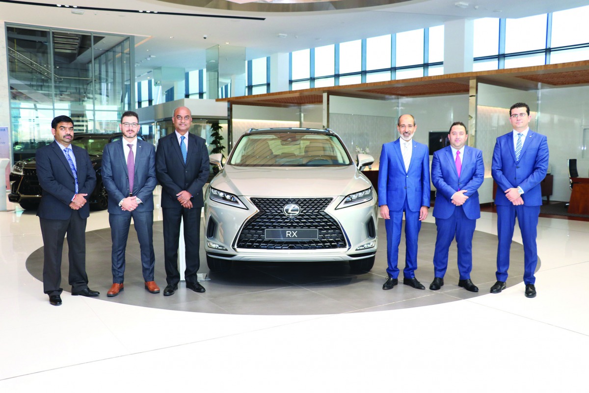 The officials with the all-new 2020 Lexus RX.
