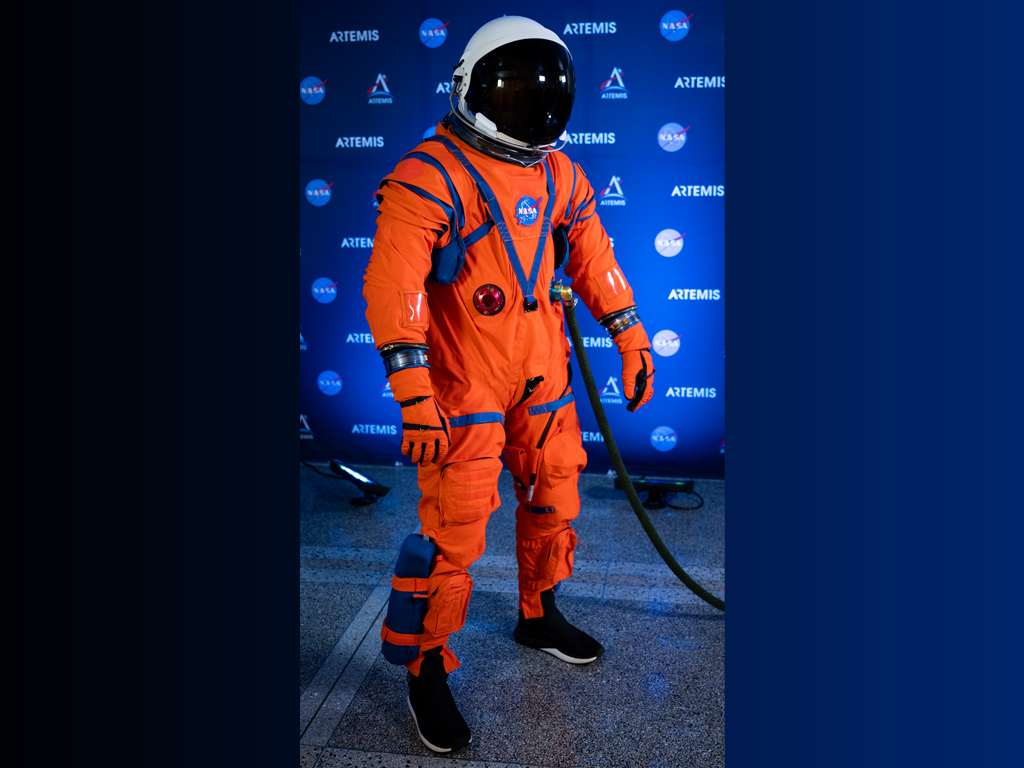 NASA is building the Orion Crew Survival System spacesuit to protect astronauts during launch, reentry and emergency situations during Artemis missions. NASA