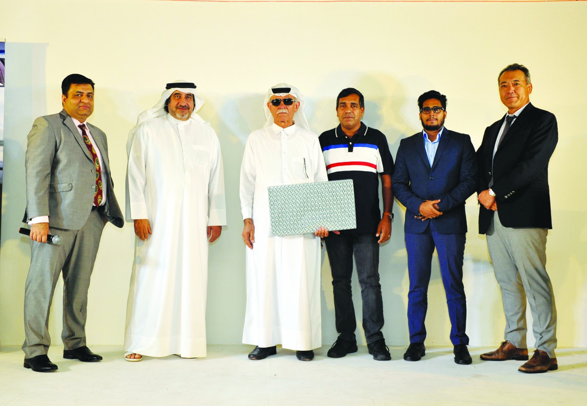 The officials during the event. Pic: Abdul Basit/the peninsula