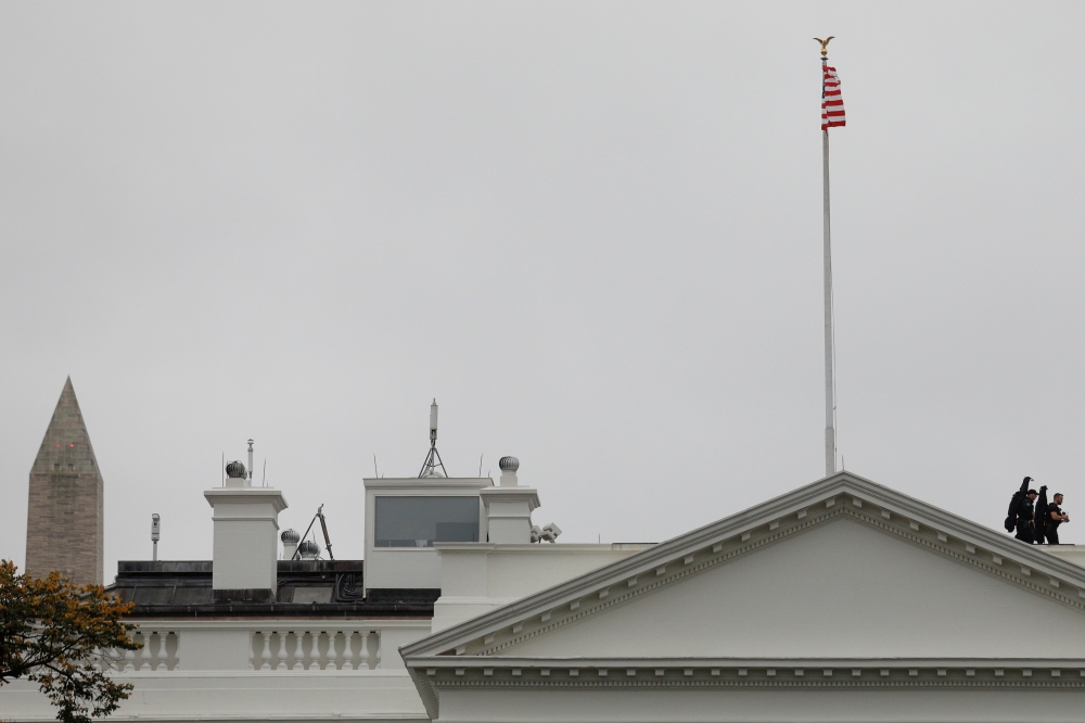 The White House in Washington, U.S., October 27, 2019. REUTERS/Tom Brenner