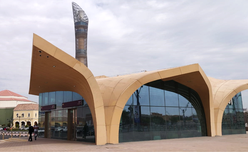 Aziziyah metro station. Photo by Baher Amin © The Peninsula
