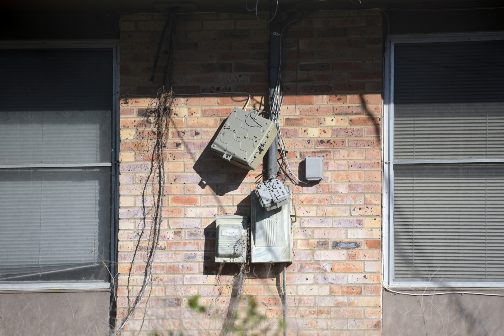 An abandoned house is seen in the Medina Annex at Joint Base San Antonio - Lackland in San Antonio, Texas, November 16, 2019. Reuters/Callaghan O'Hare 