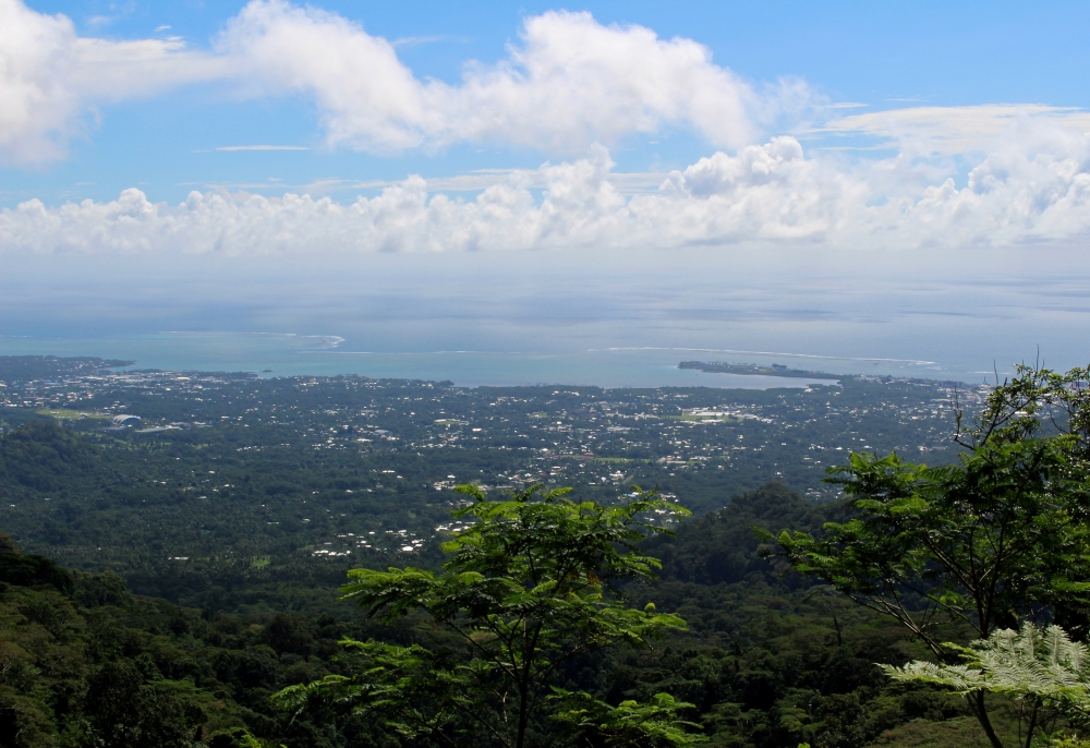 FILE PHOTO: A view of the capital Apia, Samoa, July 12, 2019. Picture taken July 12, 2019. REUTERS/Jonathan Barrett/File Photo