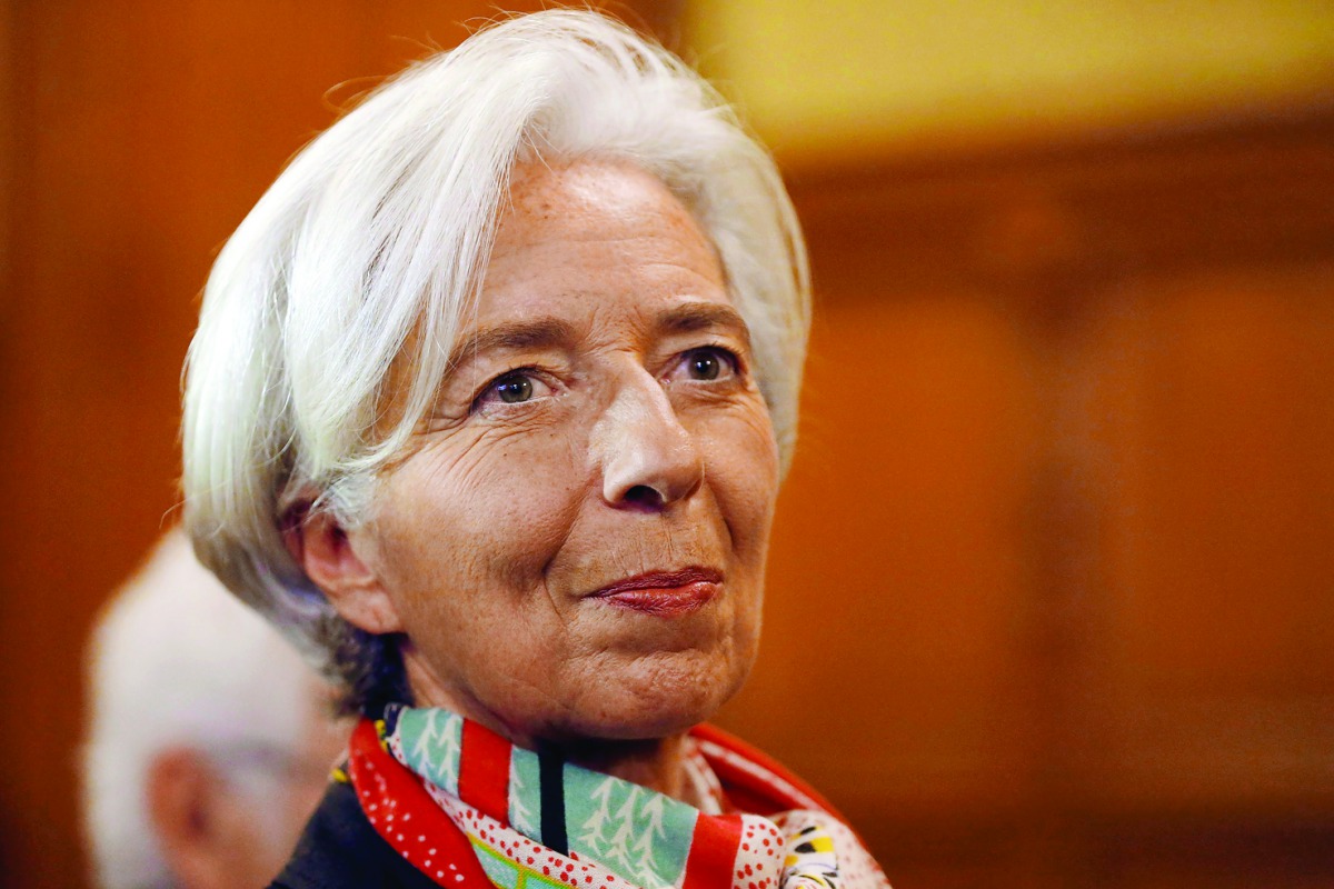 Christine Lagarde said the European Central Bank will be 