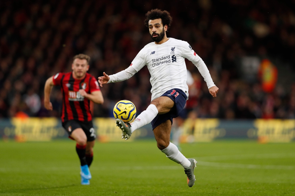 Mohamed Salah English Premier League , southern England . December 7, 2019 . AFP