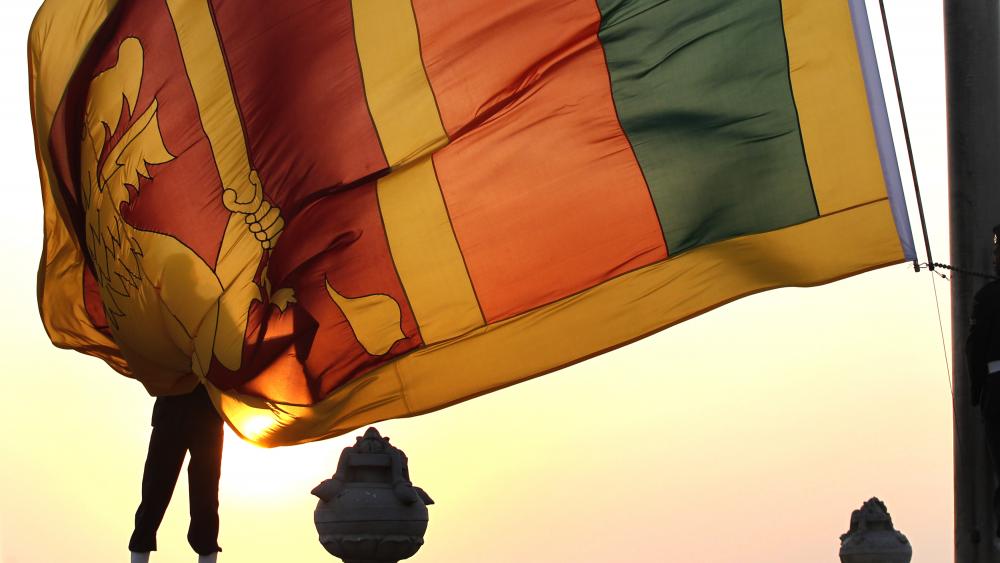 Sri Lankan flag. File photo for representational.