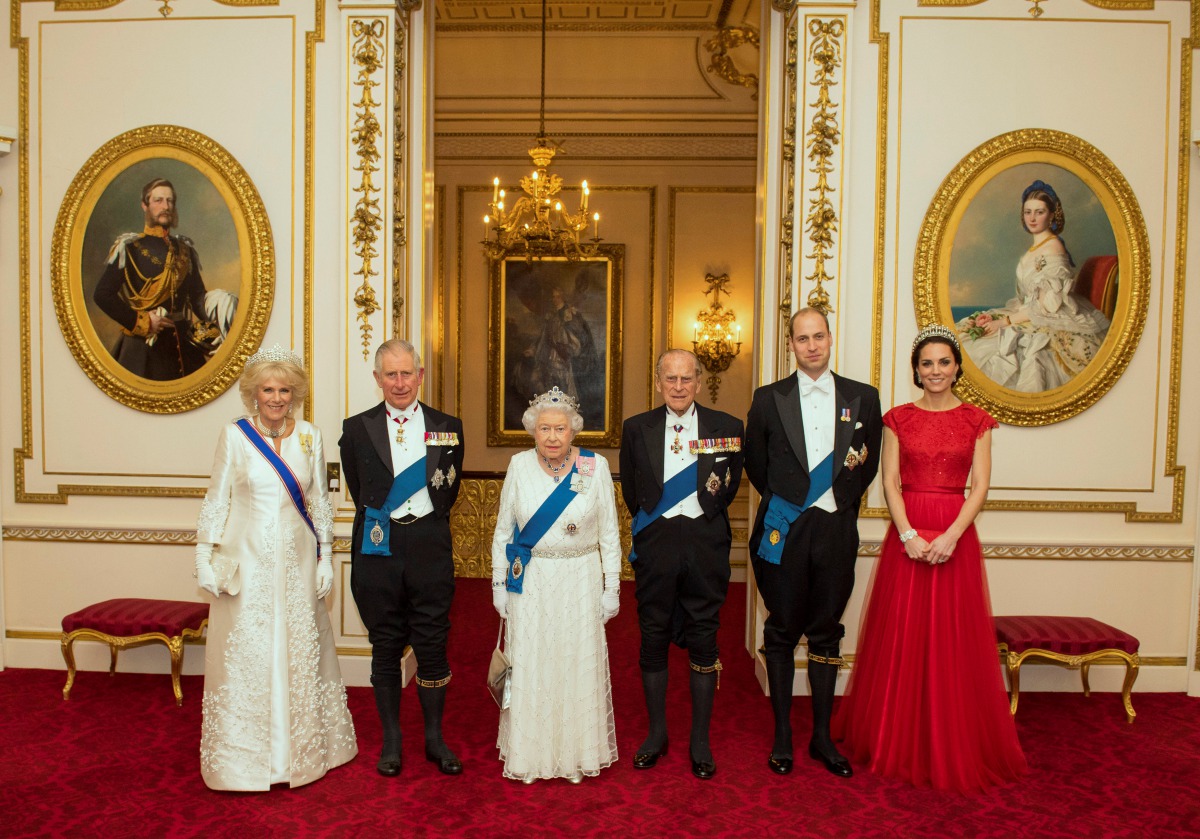 Philip had been at the royal family's Sandringham estate in eastern England, where the queen and her family usually spend Christmas. 