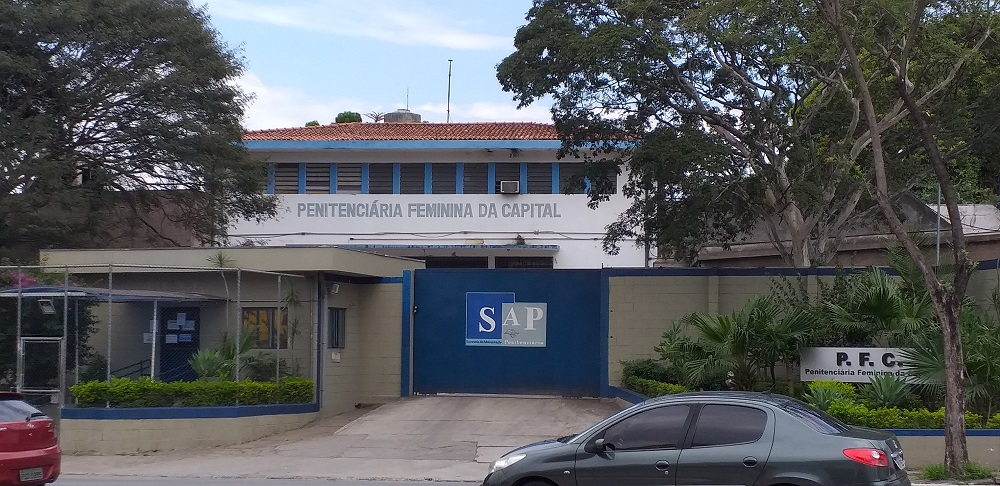 The outside of the main women's penitentiary in Sao Paulo, Brazil, October 29, 2019. Thomson Reuters Foundation/Fabio Teixeira