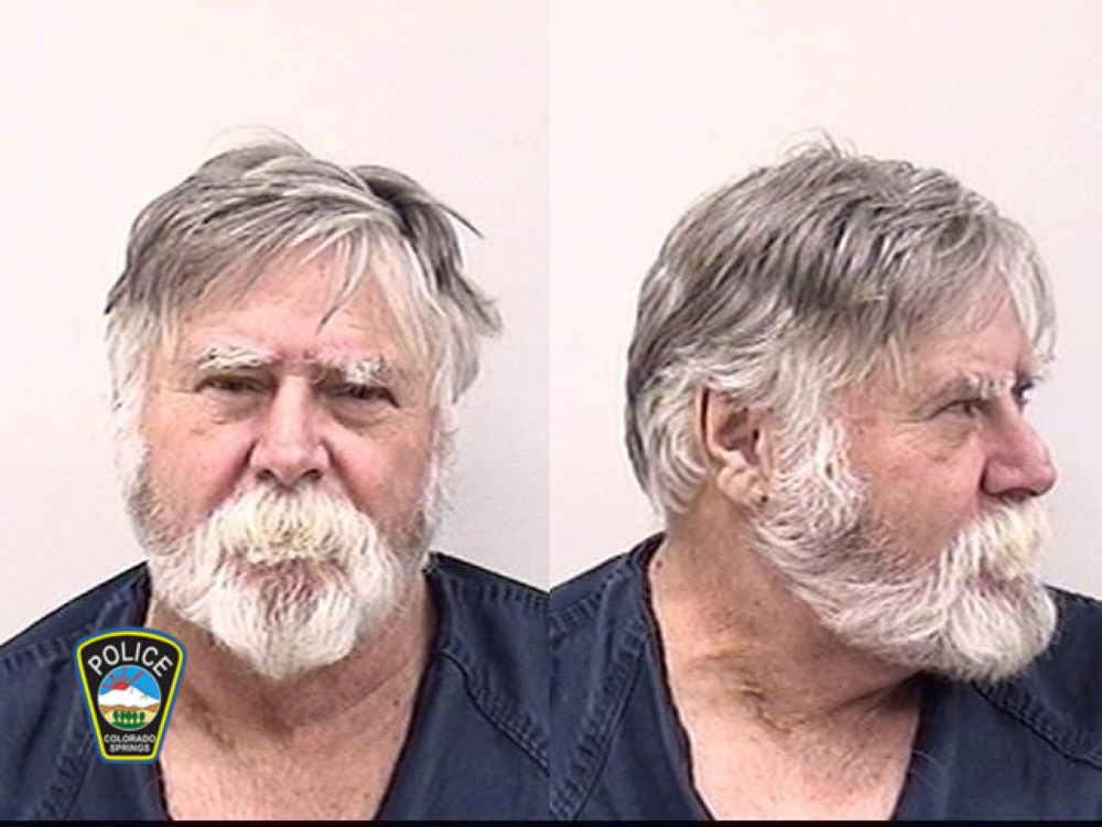 David Wayne Oliver, 65, who according to police and media reports was arrested after allegedly robbing a bank in downtown Colorado Springs, then throwing the money into the air and shouting, 