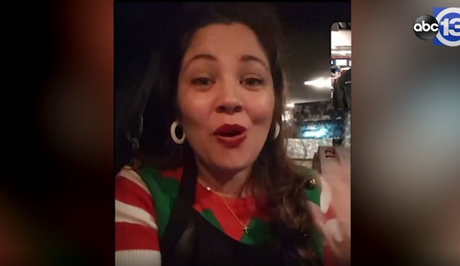 Relatives of Anamichelle Castellano say she was arrested by Mexican authorities Monday at a bridge crossing from Brownsville, Texas, to Matamoros, Mexico. Photo courtesy: ABC 13 Houston video 
