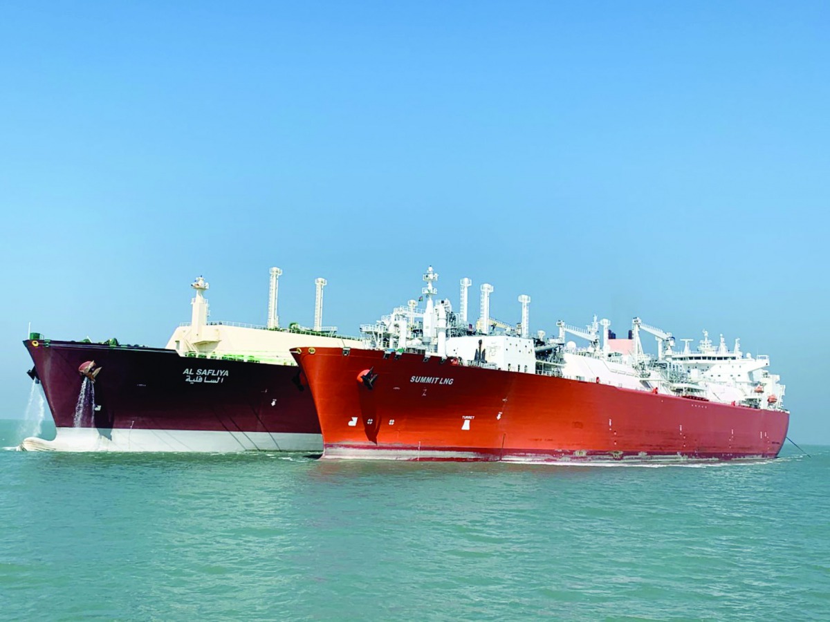The provided picture shows the first Q-Flex delivery to Summit LNG Bangladesh.