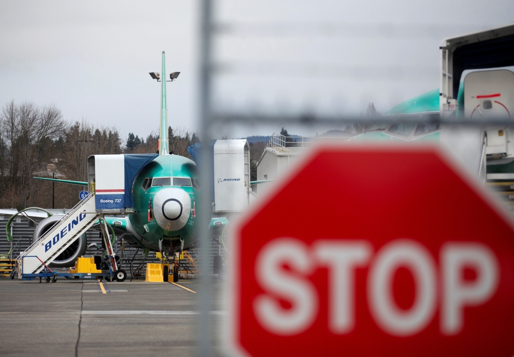 A Boeing 737 Max aircraft sits on the tarmac at Boeing 737 Max production facility in Renton, Washington, December 16, 2019. Reuters / Lindsey Wasson