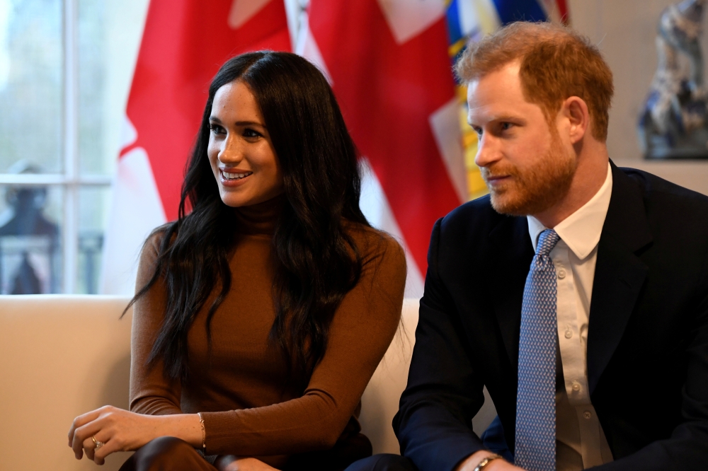 Britain's Prince Harry and his wife Meghan, Duchess of Sussex visit Canada House in London, Britain January 7, 2020. Daniel Leal-Olivas/Pool via REUTERS/File Photo
