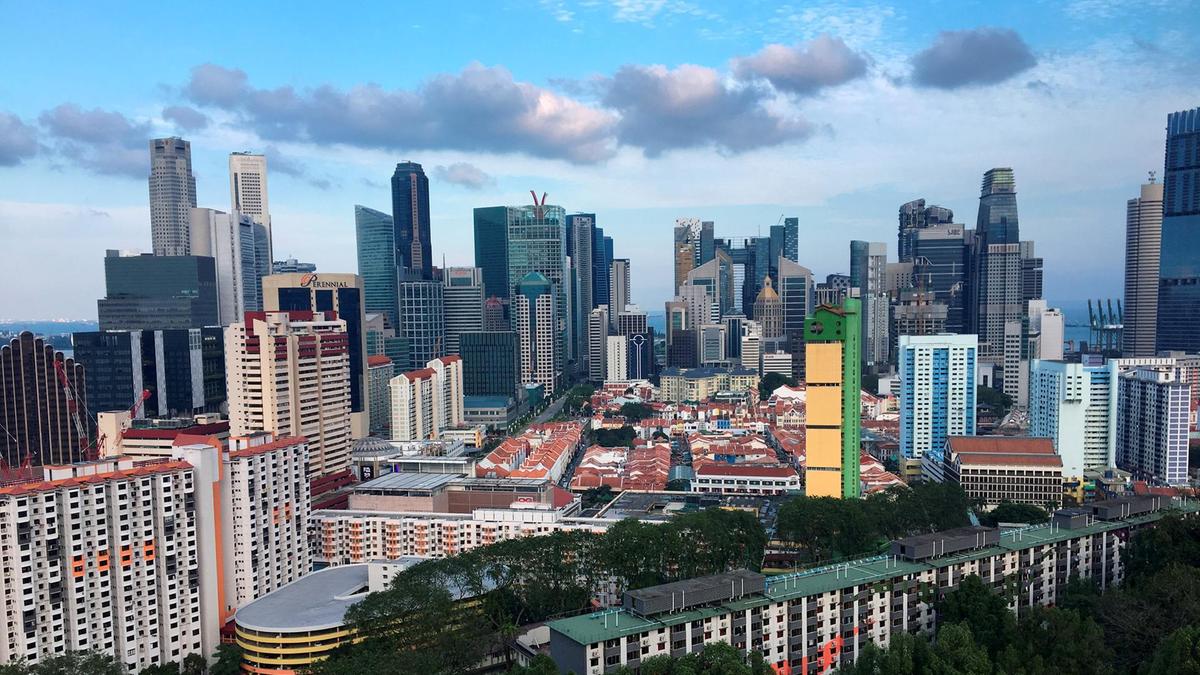 Reuters file photo of Singapore skyline
