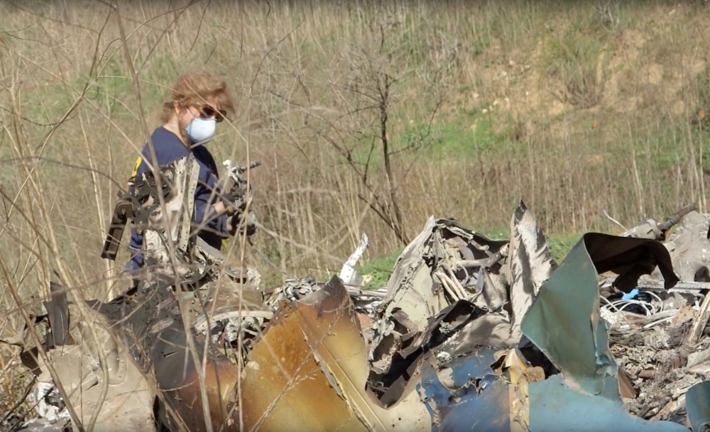 File photo of the crash site used for representation 