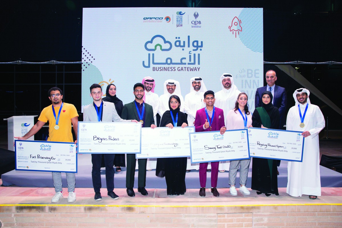 Winners of Business Gateway Competition.