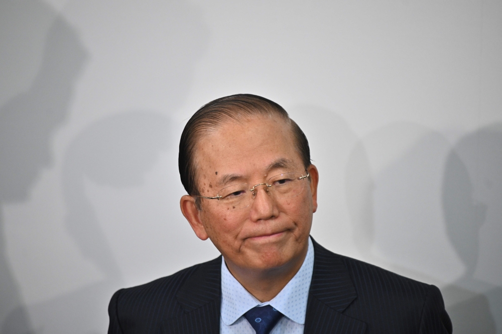 Chief executive officer of the Tokyo 2020 Olympics, Toshiro Muto attends a media briefing in Tokyo on February 26, 2020. AFP / Philip Fong 
 