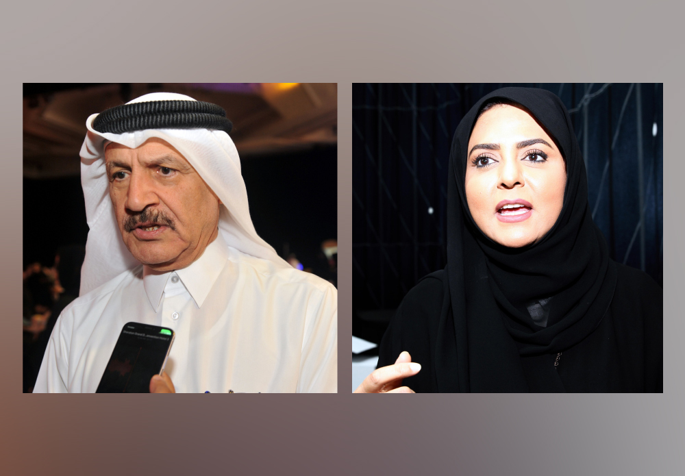 The Acting Under-Secretary for Higher Education Affairs at the Ministry of Education and Higher Education, Dr Khalid Al Ali. RIGHT: The Assistant Under-Secretary for Educational Affairs at the Ministry of Education and Higher Education, Fawzia Al Khater.