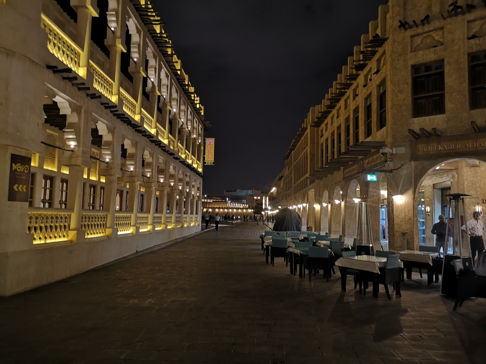 Empty Souq Waqif is seen as a precaution against coronavirus (COVID-19) in Doha, Qatar on March 14, 2020. (Serdar BItmez/ Anadolu Agency)